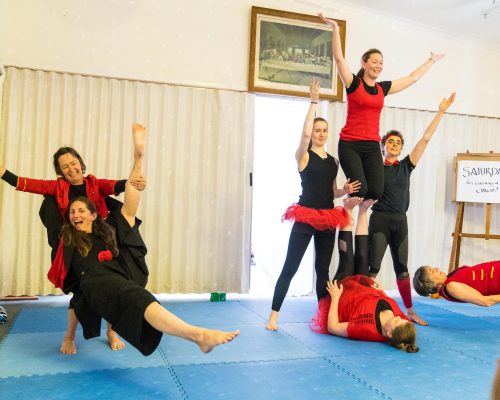 Afternoon pick me up with the wimmera women\'s circus